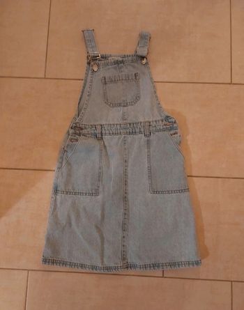 Robe salopette jean