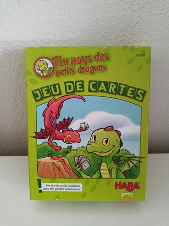 Au pays des petits dragons jeu de cartes haba complet