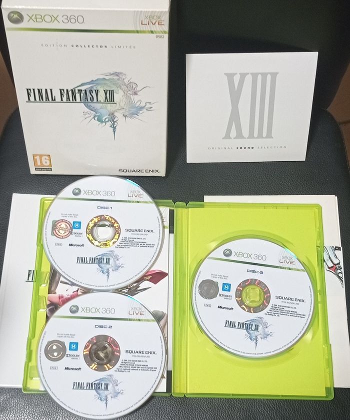 😍 final fantasy 13 édition limitée collector jouable sur Xbox séries - photo numéro 7