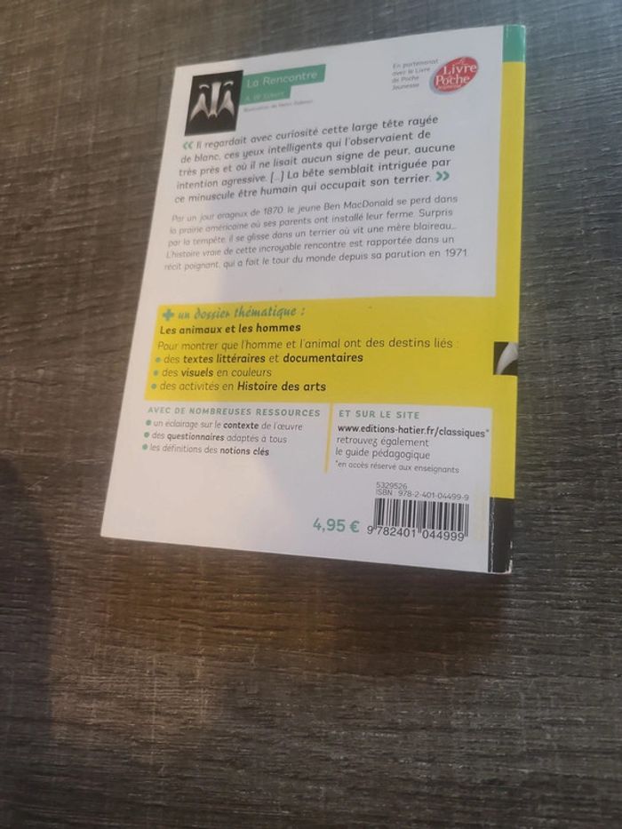 Livre La rencontre - photo numéro 2