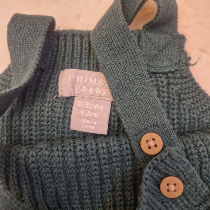 Salopettes kaki primark 0/3m - photo numéro 4