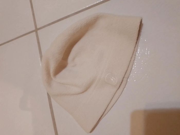Bonnet fille couleur crème Quechua - photo numéro 3