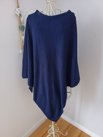 Pull poncho femme