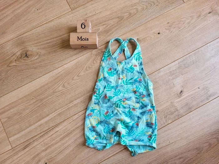 Combishort été bébé fille petits prix coton