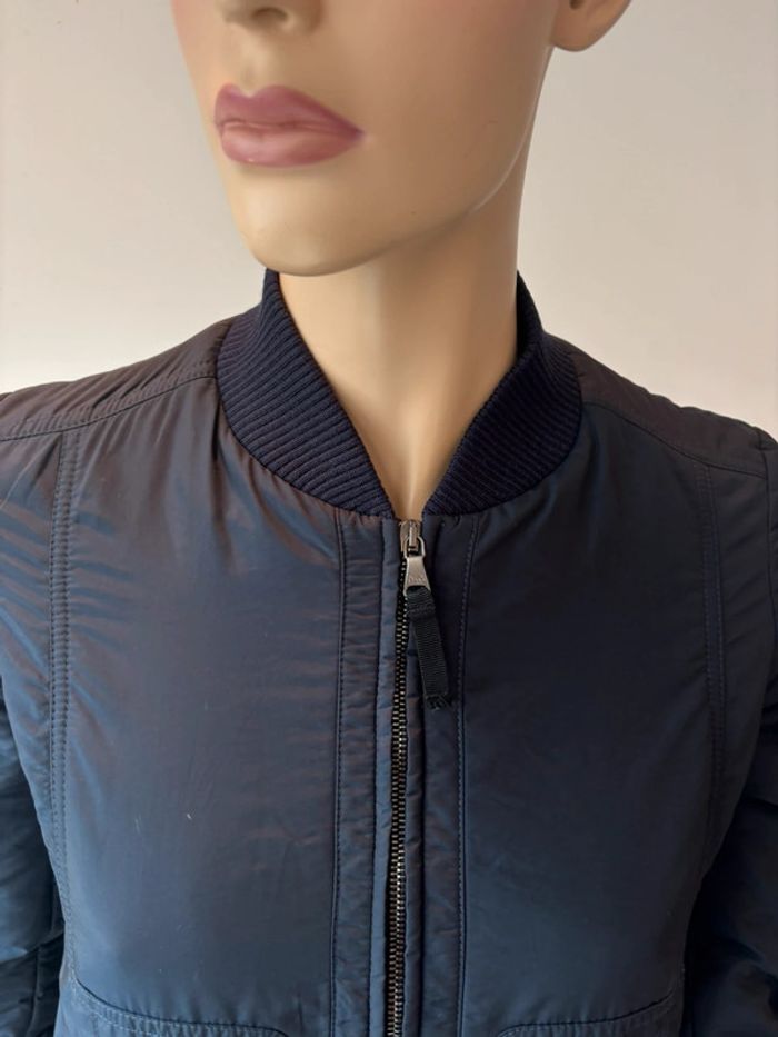 Blouson bombers bleu marine dolce gabbana - photo numéro 3