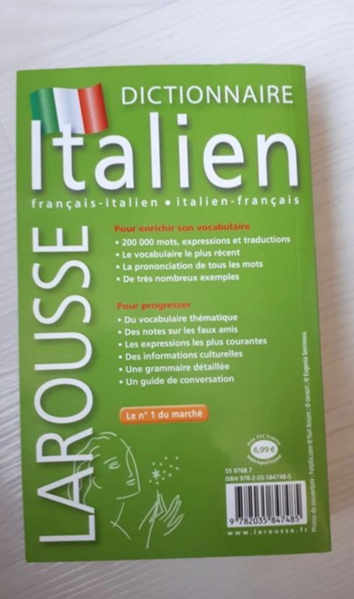 Dictionnaire italien NEUF - photo numéro 3
