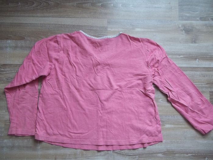 T-shirl rose Tex 11/12 ans (pyjama2) - photo numéro 4