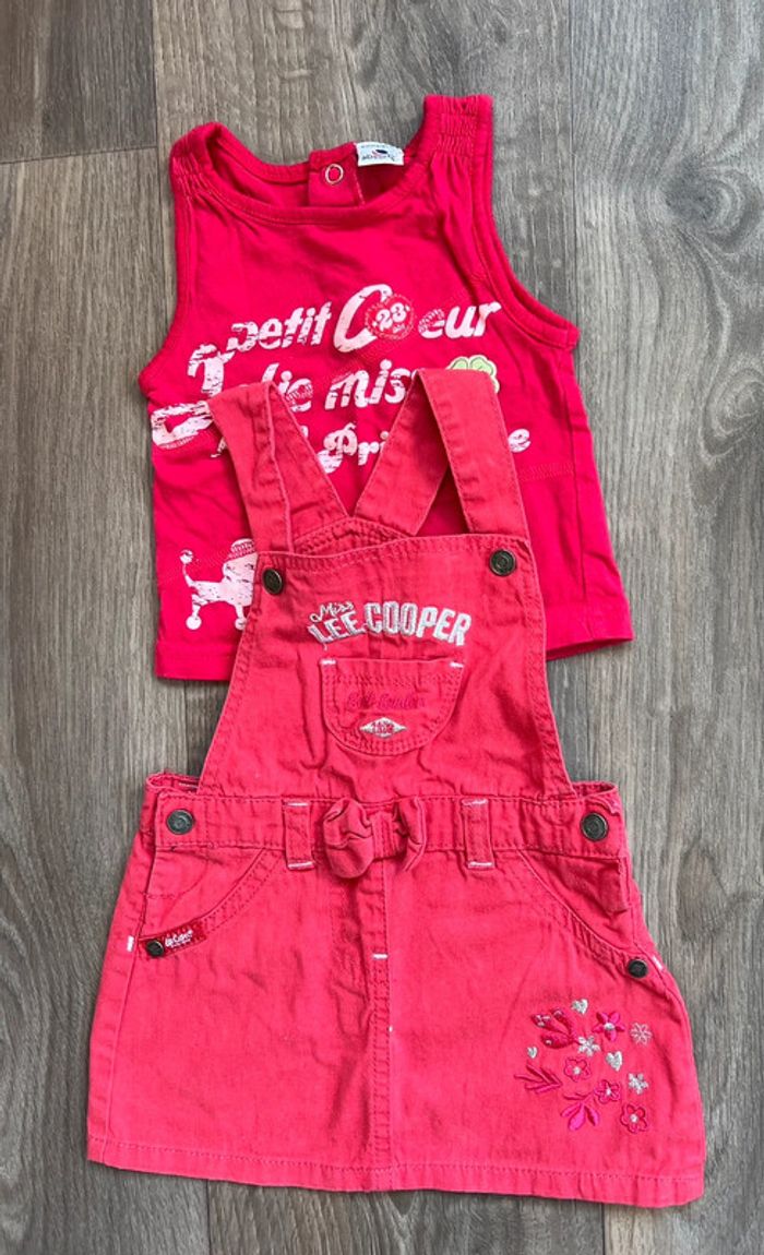 Lot printemps été taille 6 mois (17 articles) orchestra Lee Cooper Kiabi H&M cadet Rousselle - photo numéro 6