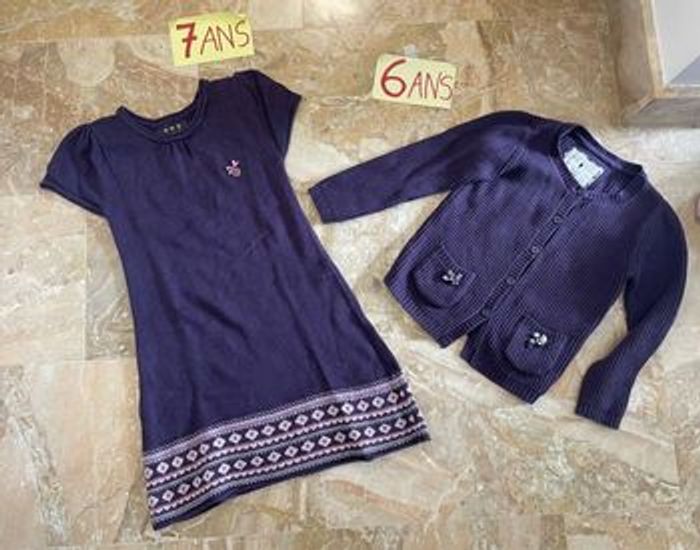 Ensemble sergent major robe gilet