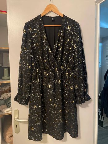 Robe noire dorée SHEIN T 1XL