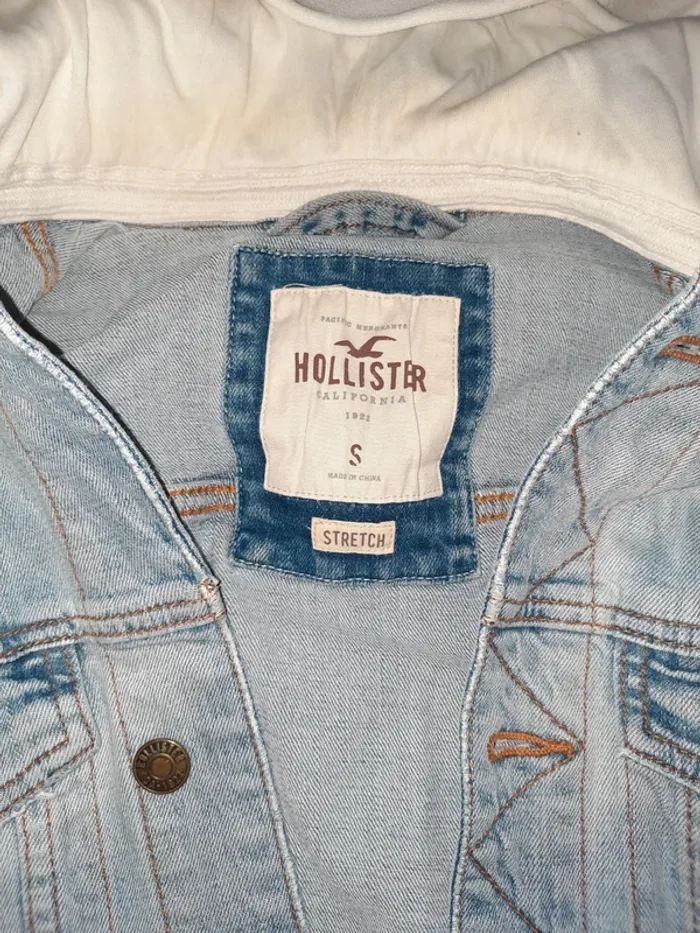 Veste à capuche Destroy Hollister taille S - photo numéro 2