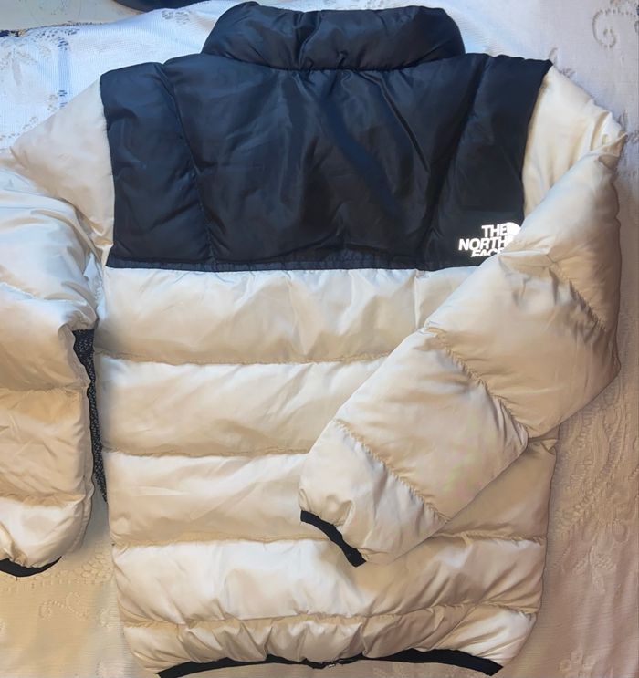 Doudoune garçon 7 ans neuf étiquette écru noir - photo numéro 4