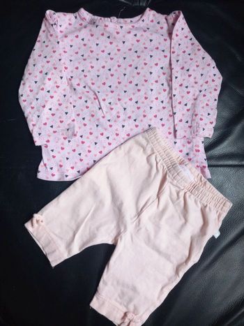Tee-shirt + legging 12 mois