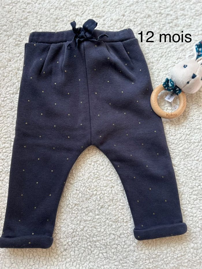 Pantalon fille 12 mois