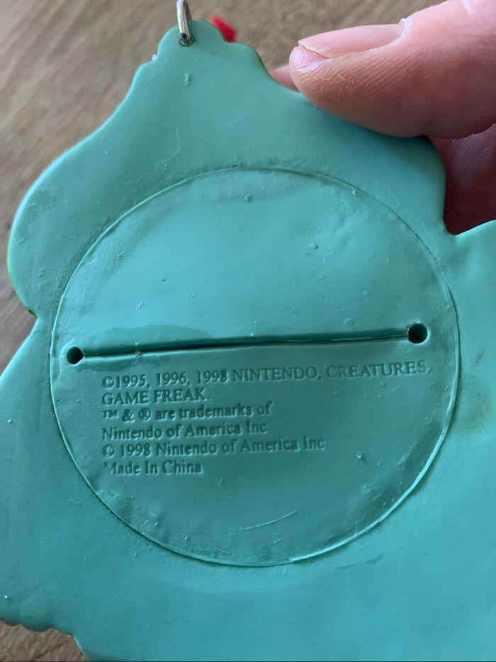Porte clés porte monnaie Pokémon Bulbizzar - photo numéro 4