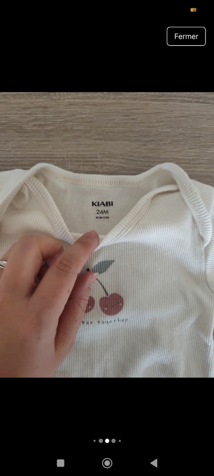 Ensemble pyjama 3 pièces fille - photo numéro 5