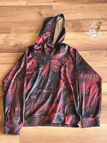 Je vend un pull avec capuche enfant garçon 6 ans très bon état