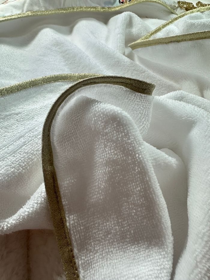 Cape de bain capuche tigre savane bambou - photo numéro 4