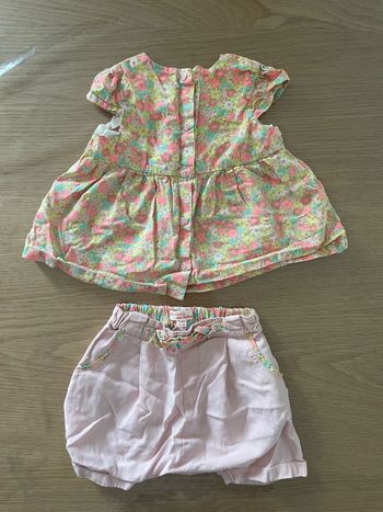 Ensemble short et haut fille