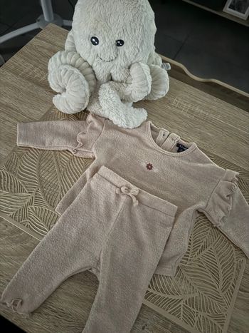 Ensemble Kiabi beige écru