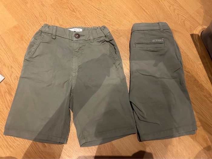 2 shorts identiques