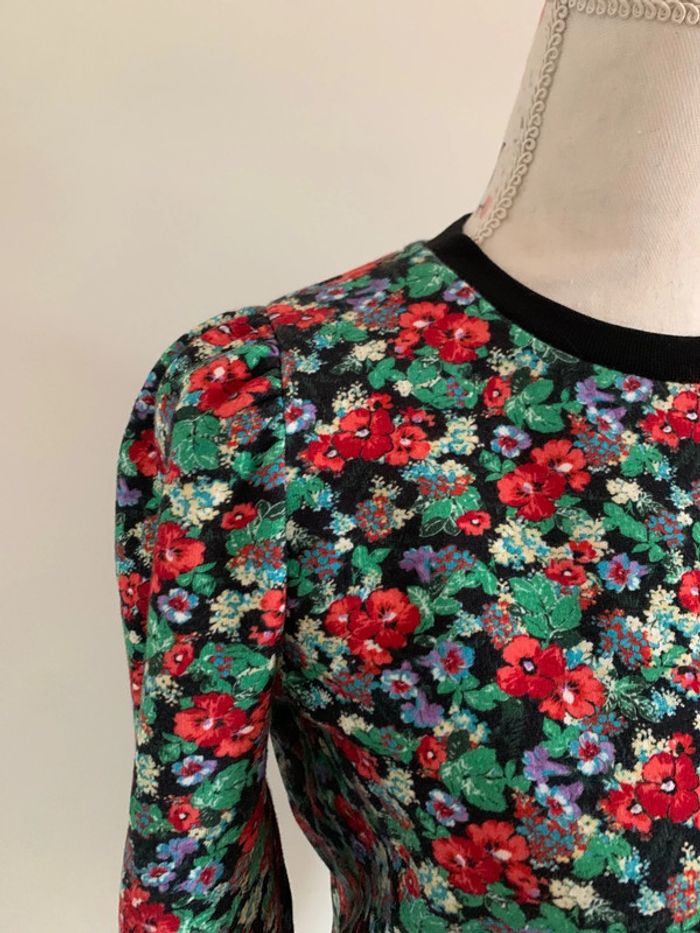 Sweat à fleurs Naf Naf S - photo numéro 3