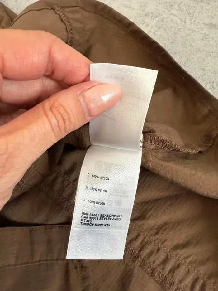 Chemise de randonnée The North Face marron manches courtes taille M - photo numéro 13