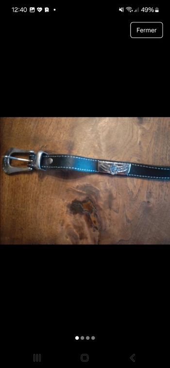 Ceinture garçon 