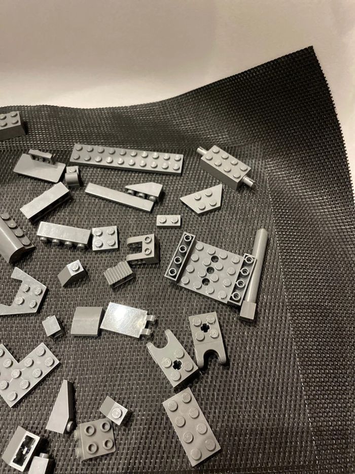 Lego lot vrac gris foncé officiel pièces détachées caserne star wars Harry Potter city - photo numéro 6