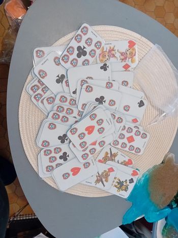 Jeu de cartes pat patrouille