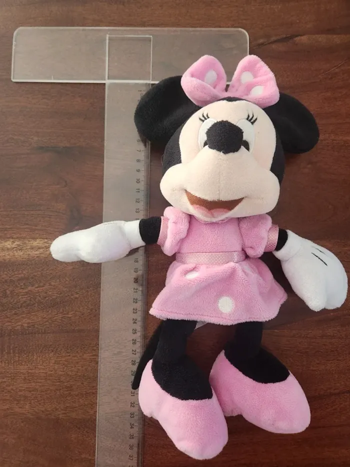Peluche Disney Minnie Rose 🧸 - photo numéro 3