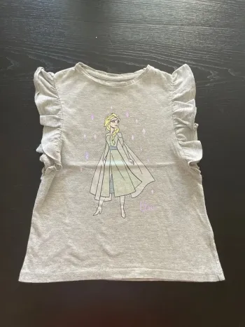Tshirt gris Reine des Neiges Frozen taille 6 ans