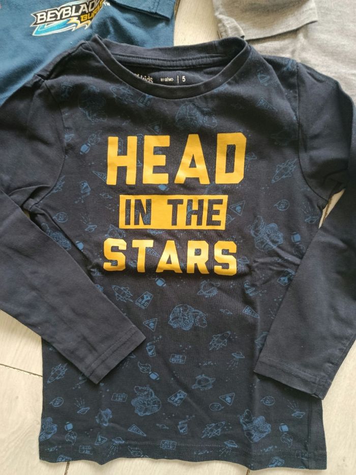 Lot 3 haut de pyjama 5 ans - photo numéro 4
