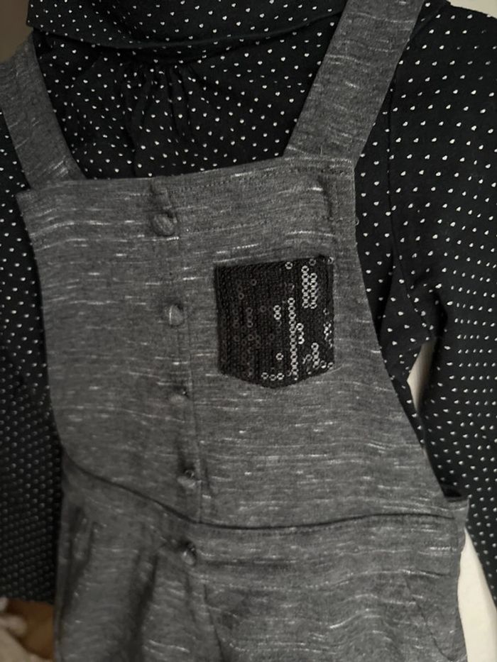 Ensemble salopette sous pull 3 ans - photo numéro 3