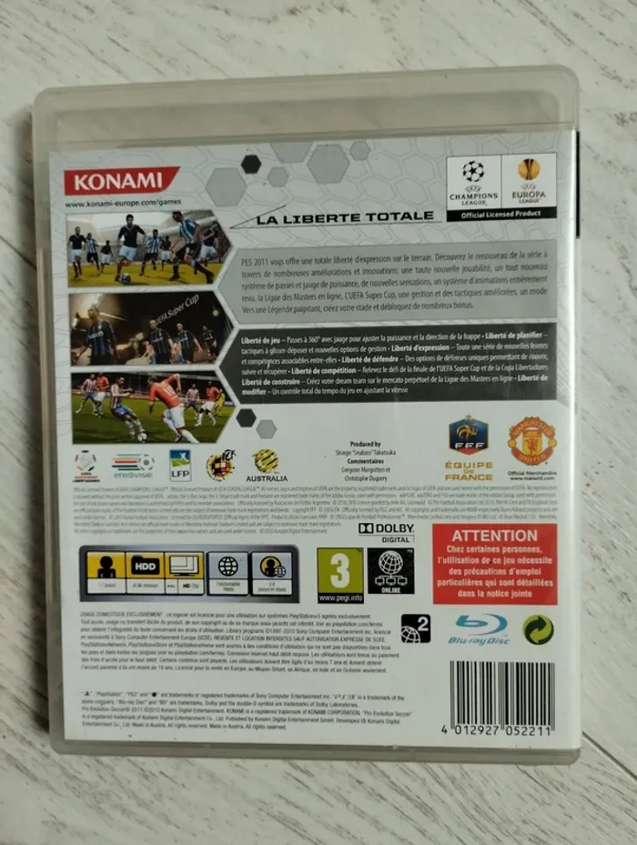 Jeu PES 2011 - photo numéro 2