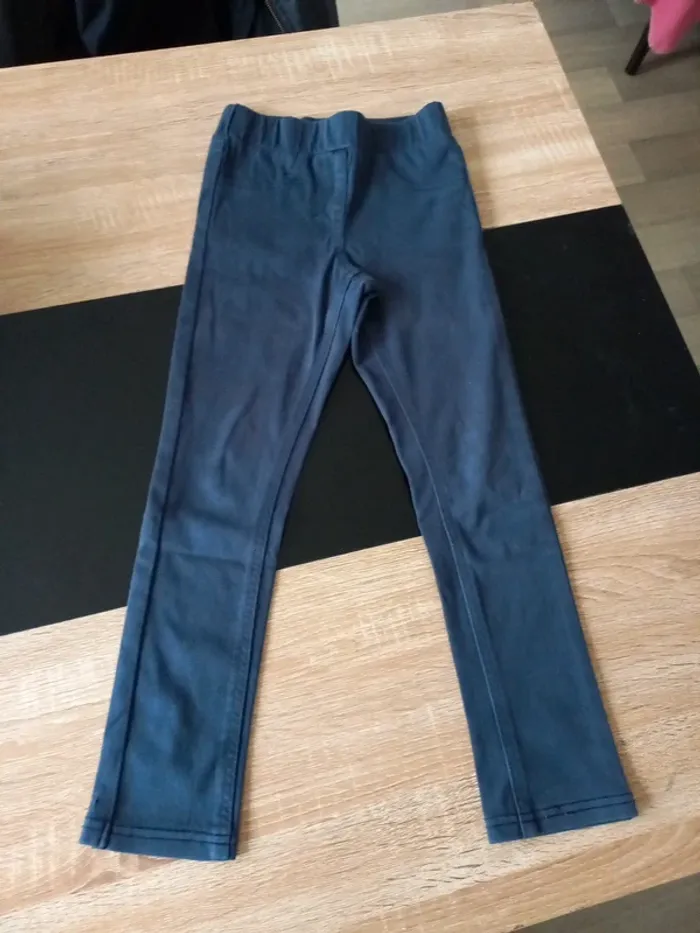 Pantalon bleu fille 8 ans