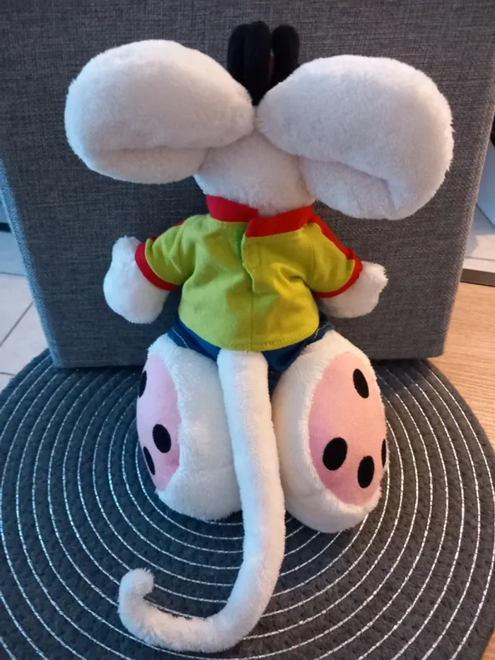 Peluche diddl smile avec short et t-shirt 33cm - photo numéro 5