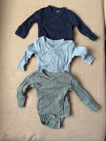 Lot de 3 bodies bébé garçon 