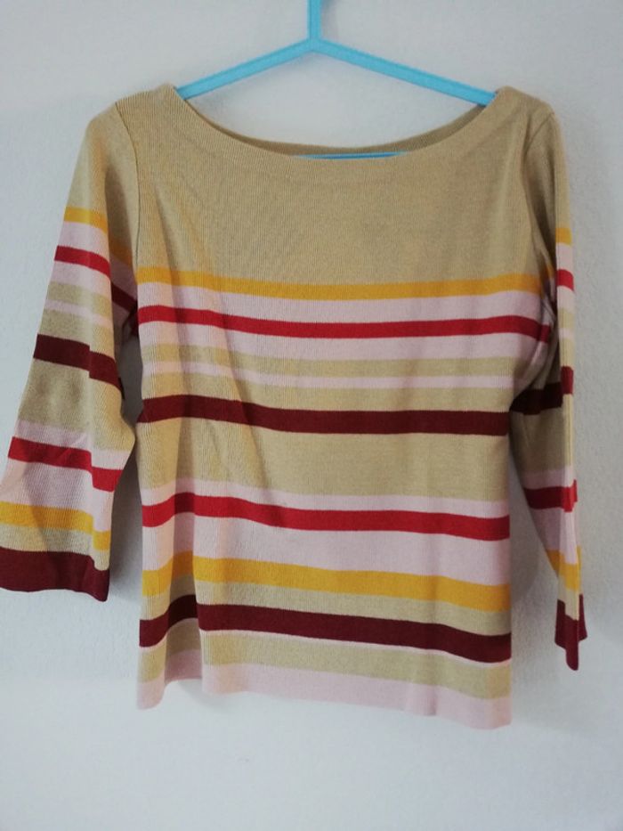 Haut manches 3/4 t. 38/40 Soit La Redoute - photo numéro 2