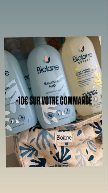 Eau de toilette Biolane 