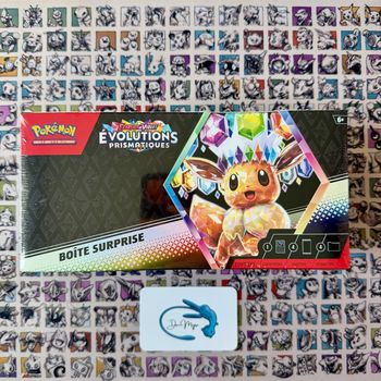 Boîte Surprise Pokémon EV8.5 Évolutions Prismatiques