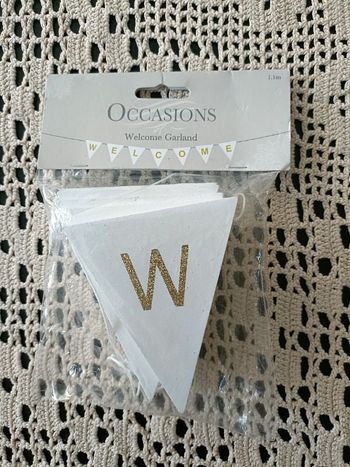 Guirlande welcome de 1.1 m en bois