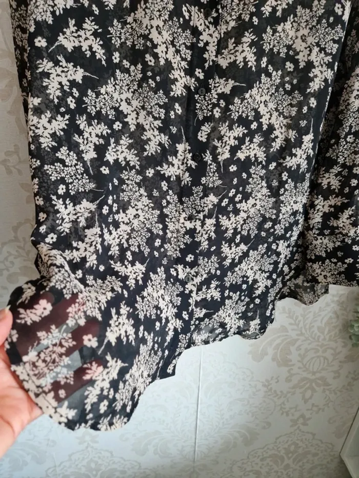 Chemise fleurie mango - photo numéro 5