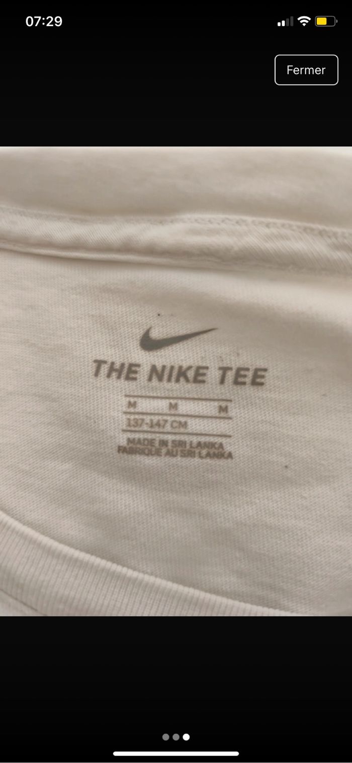 T shirt Nike - photo numéro 2