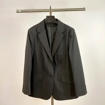 Veste de costume noire VAL-N0002 - Taille 48 A492