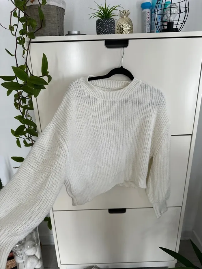 Pull blanc