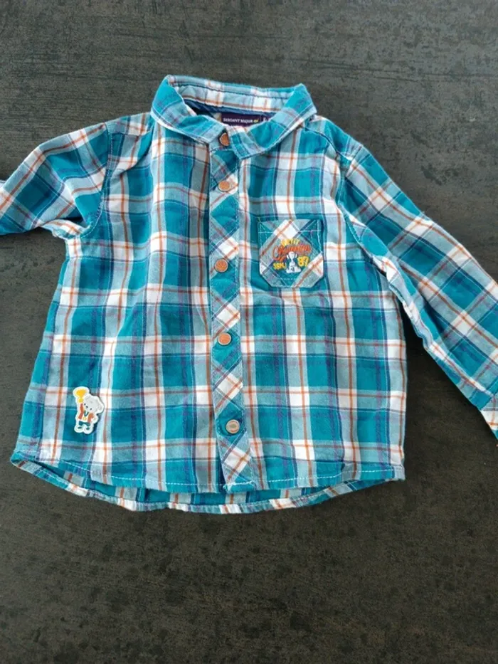 Ensemble salopette et chemise - photo numéro 6