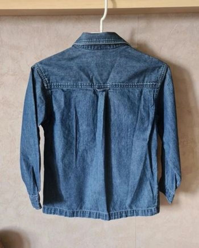 Chemise en jeans logo Buzz l'éclair Disneyland - photo numéro 2