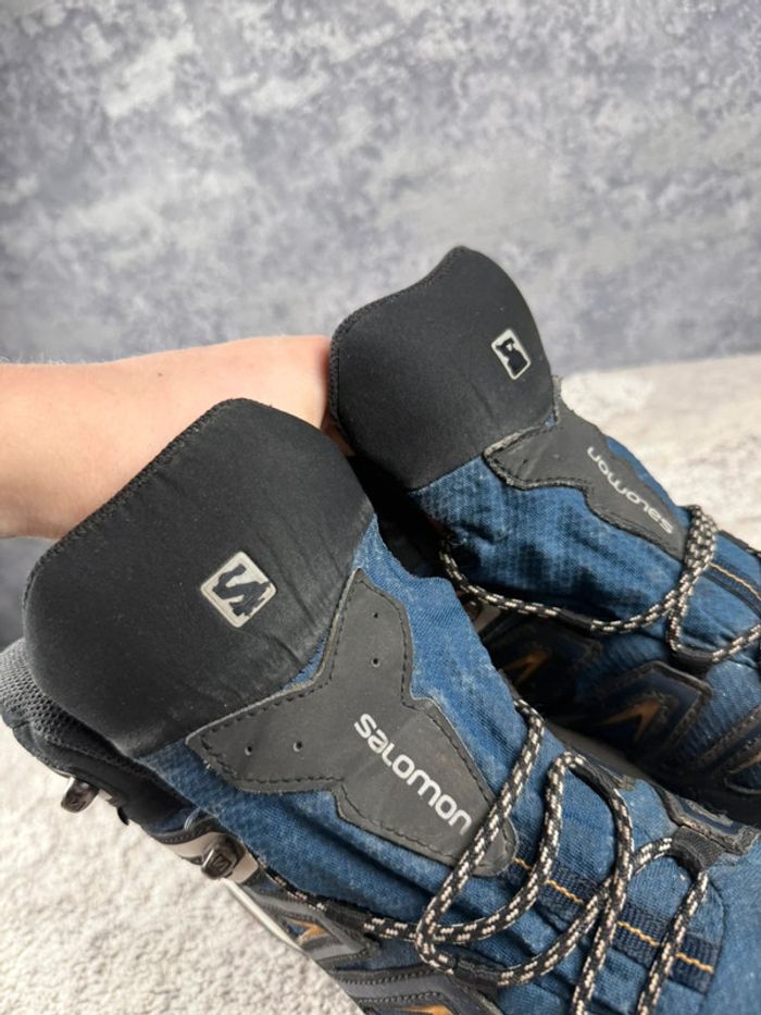 Salomon X Ultra 3 Boots Gore-Tex - Blue & Black & Brown - photo numéro 11