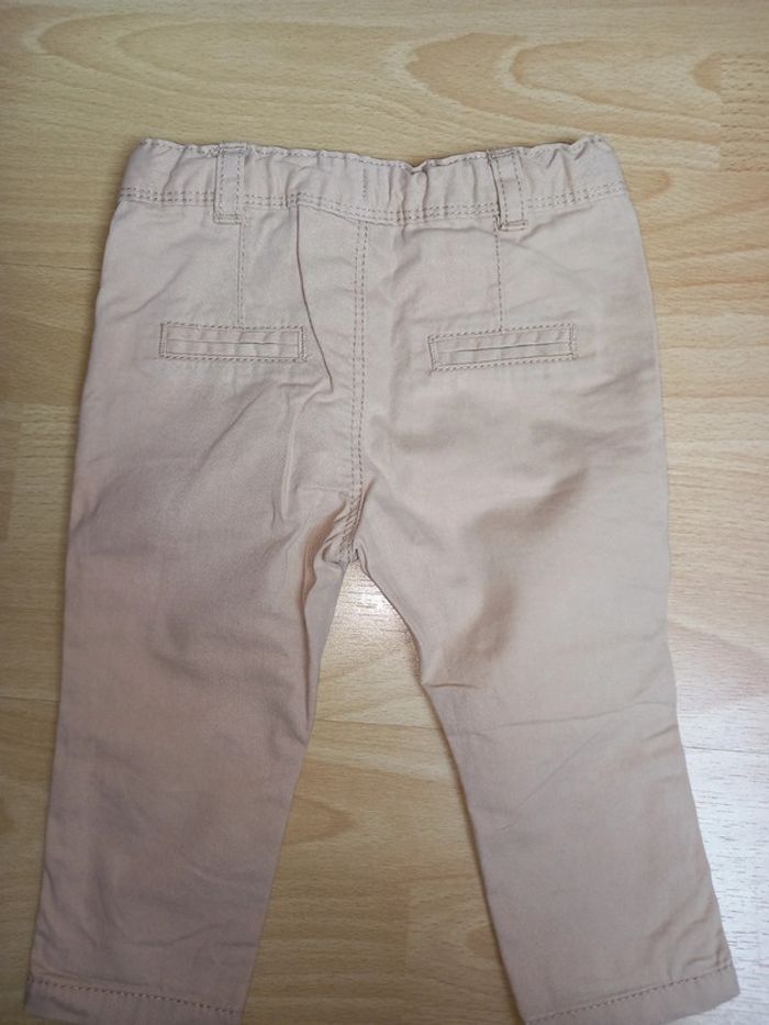 Pantalon beige habillé TAO 6 mois Excellent état - photo numéro 4